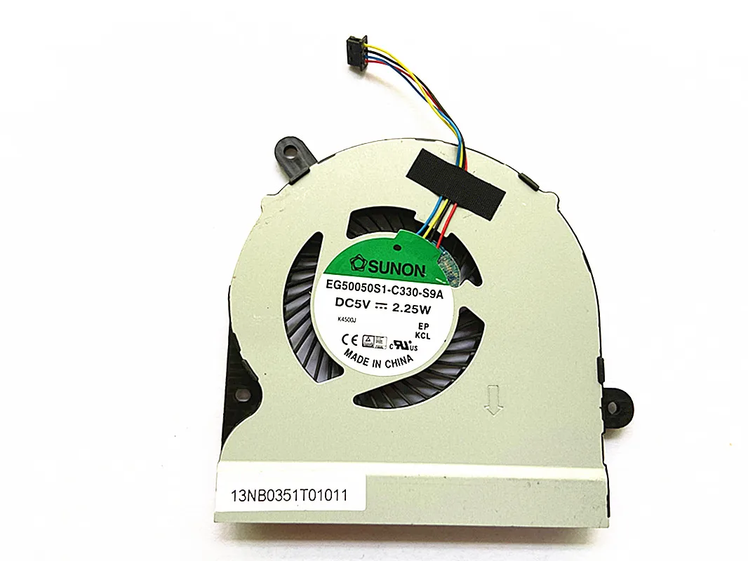 New Laptop Cooling Fan For Asus S301 S301LP S301LA Q301N Laptop Cooler Fan EG50050S1-C330-S9A
New Laptop Cooling Fan For Asus S301 S301LP S301LA Q301N Laptop Cooler Fan EG50050S1-C330-S9A