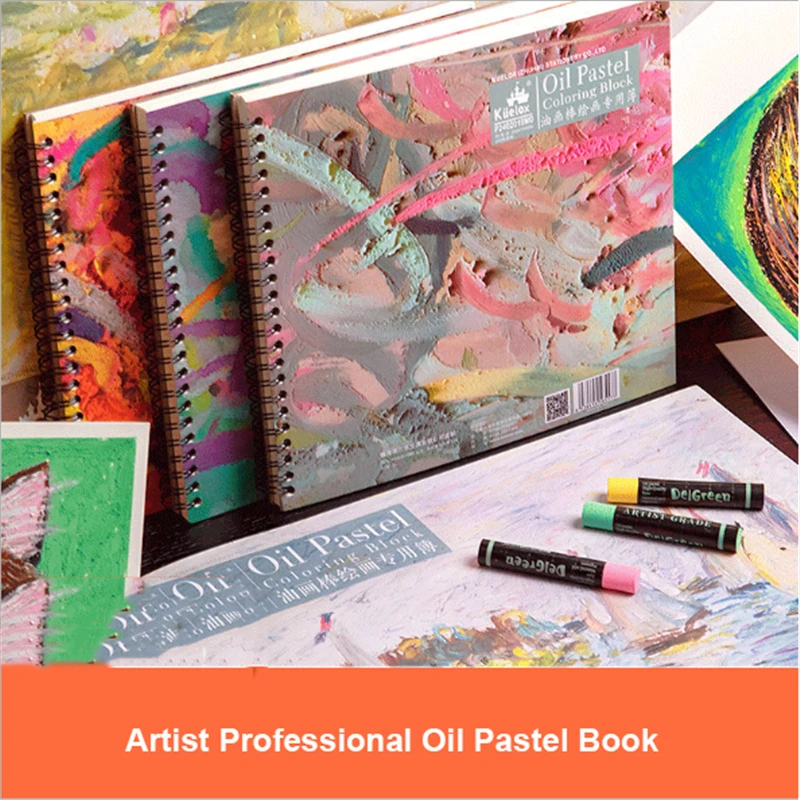 Professional Oil Pastels Painting Book Chalk Crayon Painting Paper Macaron Morandi Color Student's Painting Art Supplies
Professional Oil Pastels Painting Book Chalk Crayon Painting Paper Macaron Morandi Color Student's Painting Art Supplies
