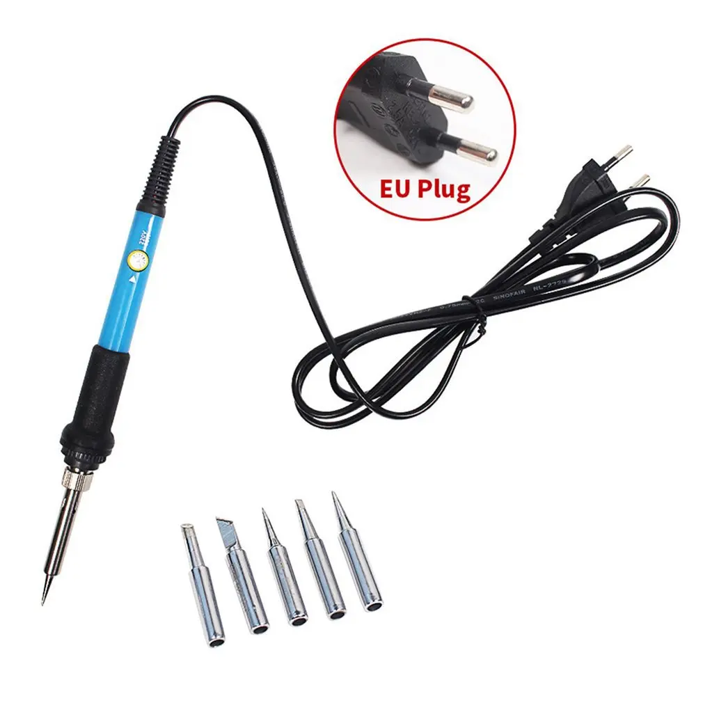 60w In-line Constant Temperature Electric Soldering Iron Suit Convenient Welding Work Handheld Welding Tools
60w In-line Constant Temperature Electric Soldering Iron Suit Convenient Welding Work Handheld Welding Tools