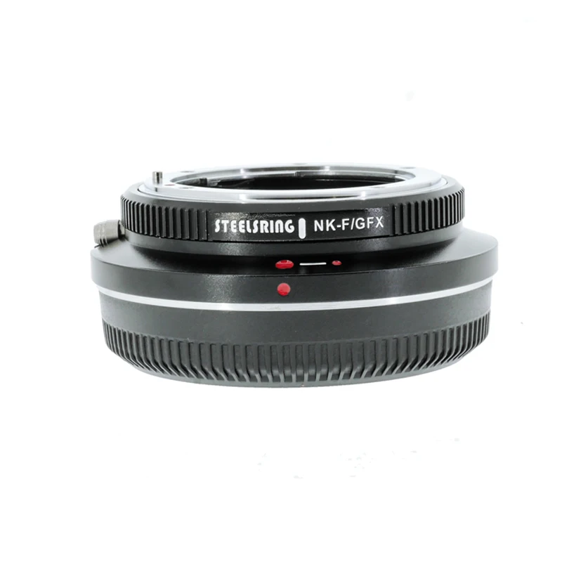 

STEELSRING NK-F/GFX Auto focus AF Camera Lens Adapter Ring For Nikon To Fujifilm GFX GFX100/50S/50R