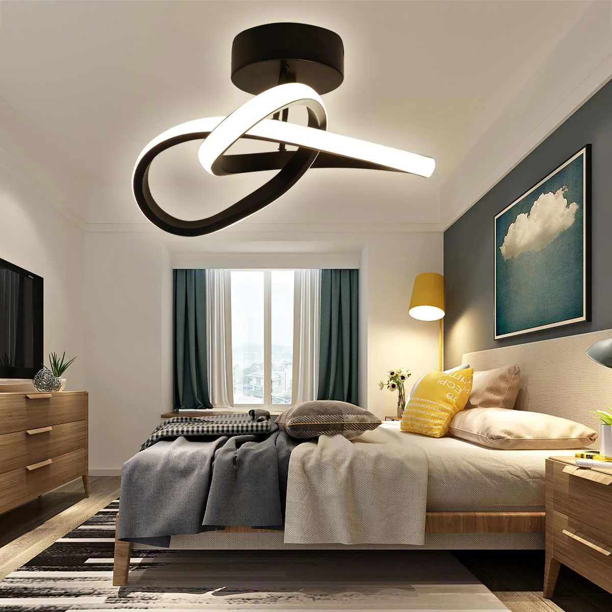 Modern Acrylic Ceiling Light LED Chandeliers Lamp For Living Room Bedroom Home Lighting Cool/Warm White Dimmable 85-265V
Modern Acrylic Ceiling Light LED Chandeliers Lamp For Living Room Bedroom Home Lighting Cool/Warm White Dimmable 85-265V