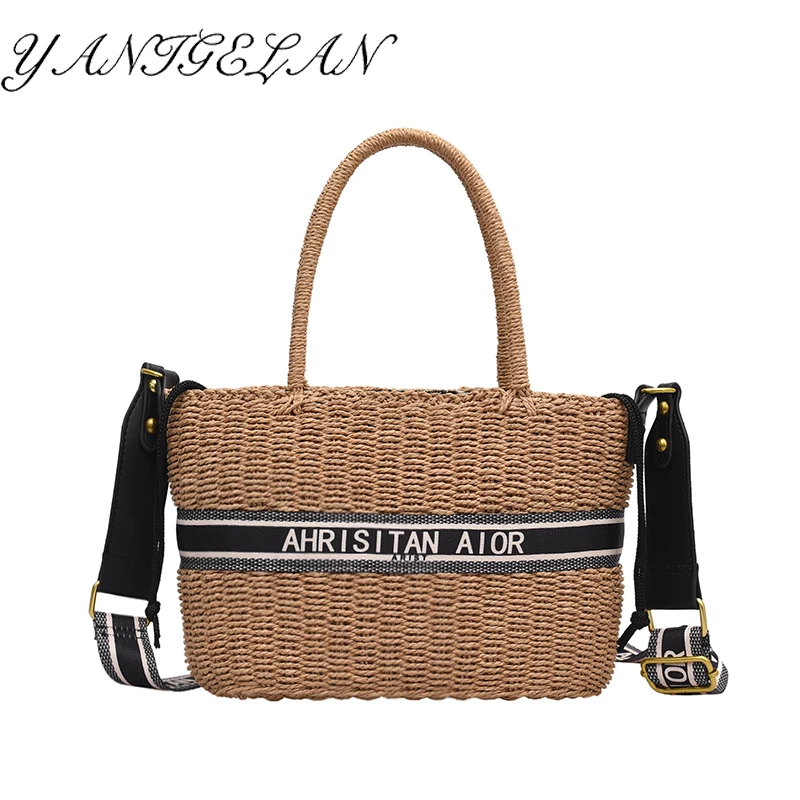 Ladies Woven Straw Pack Luxury Design Handmade Handbag For Women Holiday Beach Bags Messenger Bucket Tote Fashion
Ladies Woven Straw Pack Luxury Design Handmade Handbag For Women Holiday Beach Bags Messenger Bucket Tote Fashion
