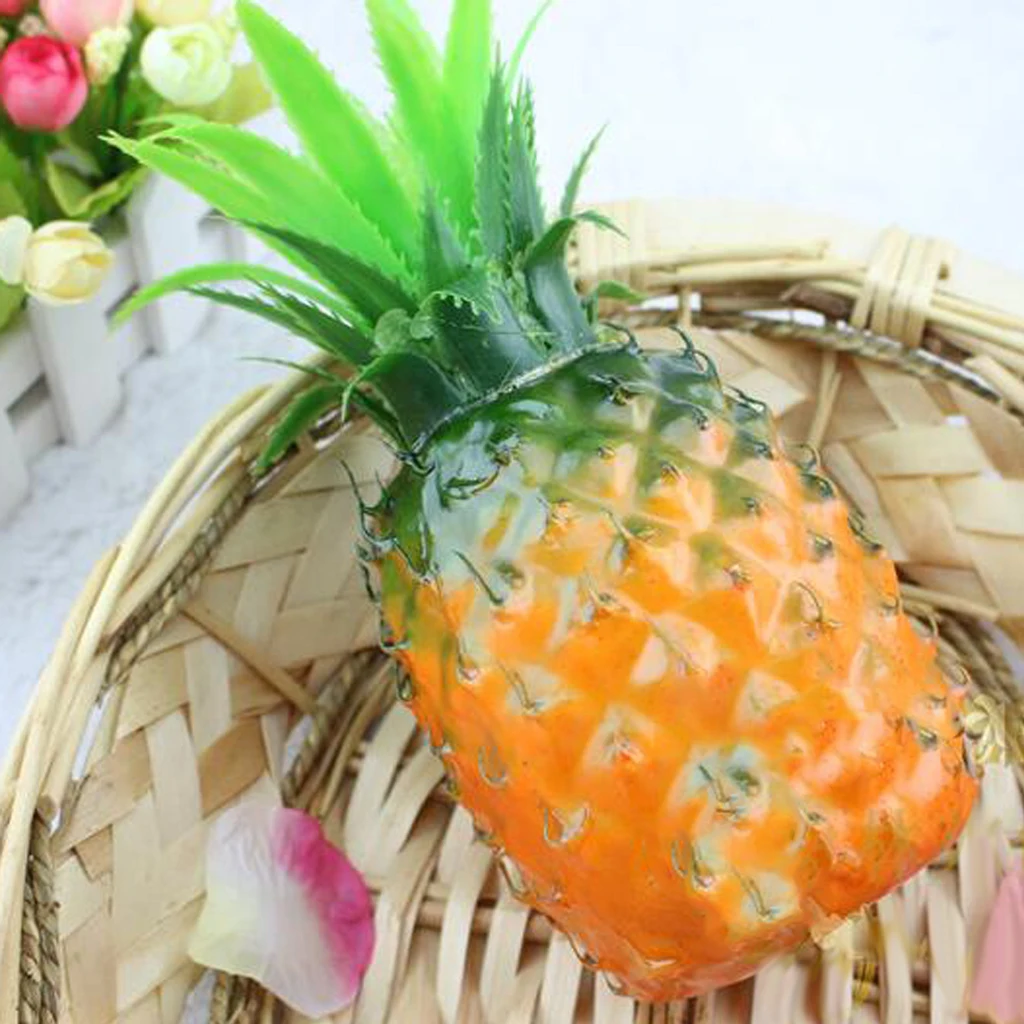 Искусственная пена ананас фрукты поддельный дисплей кухня домашние продукты