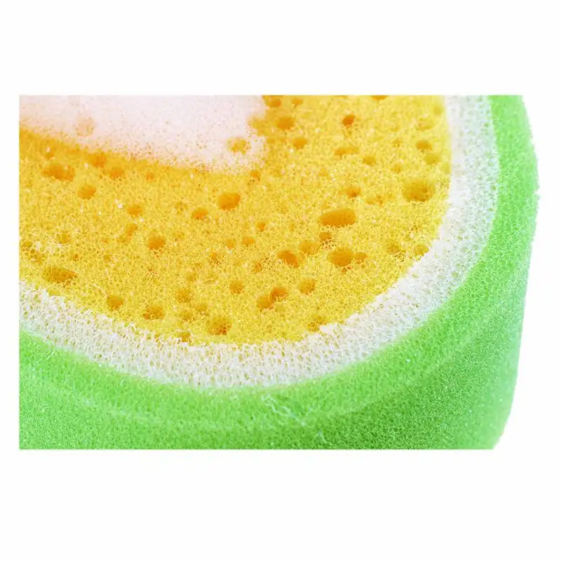 Горячий-Nieuwigheid стих фрукты stijl verdikking spons горшок очиститель keuken анти-олие gum | Дом и