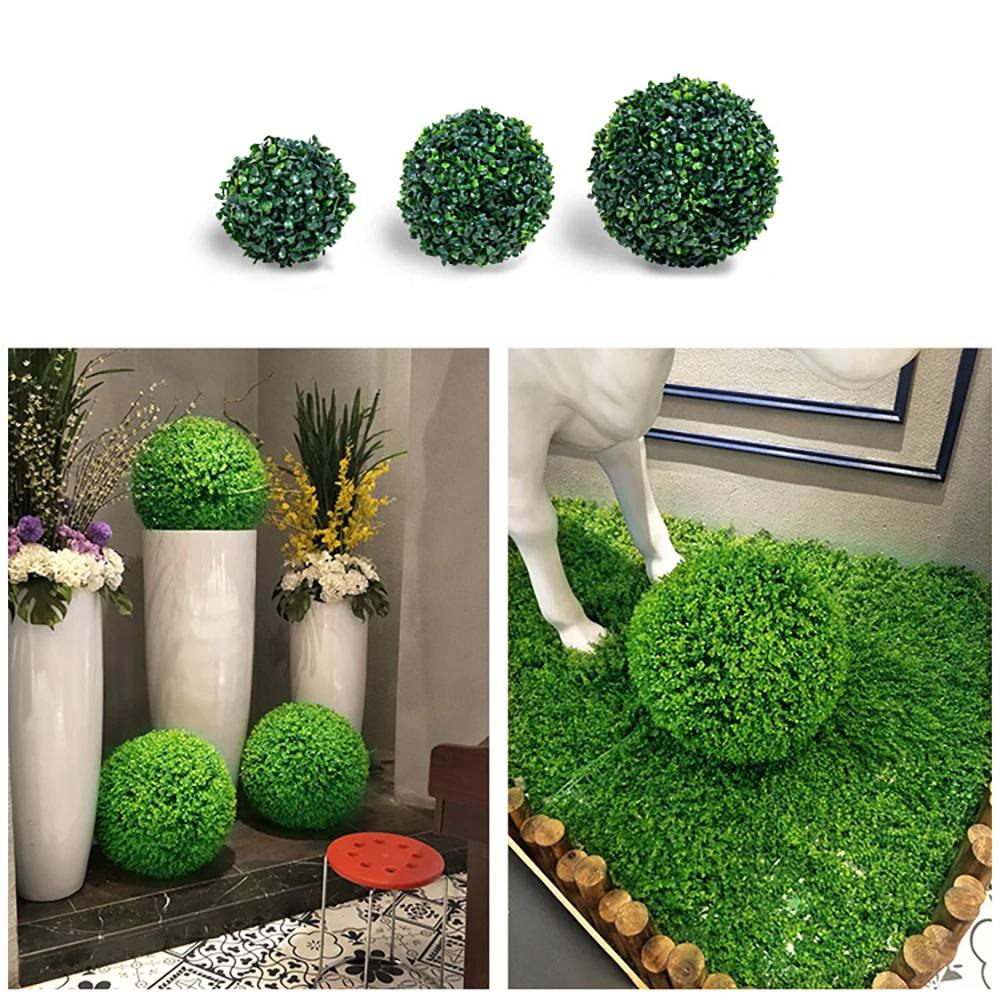 Artificial Milan Grass Ball Simulation Green Plants Ball Fake Flower For Wedding Home Garden Outdoor Fake Plants DIY Decoration
Artificial Milan Grass Ball Simulation Green Plants Ball Fake Flower For Wedding Home Garden Outdoor Fake Plants DIY Decoration