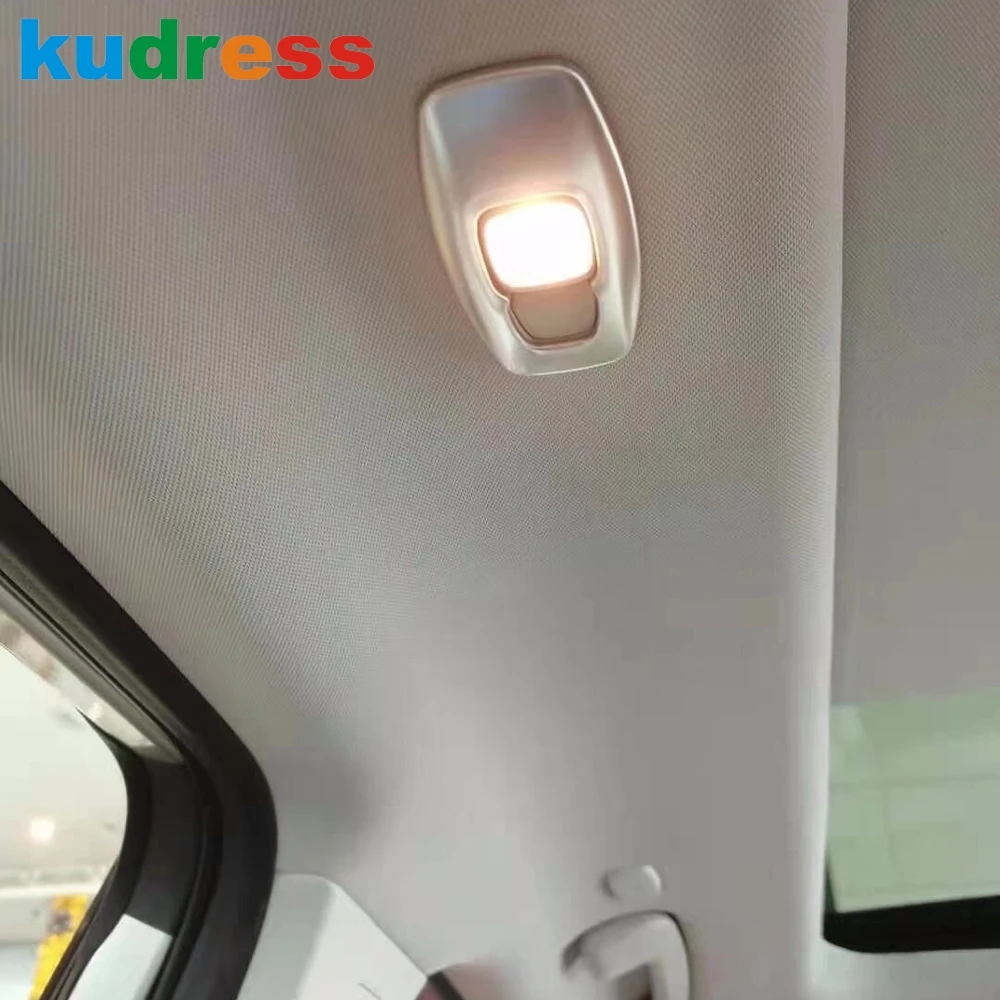 Фото Для Nissan Rogue X-trail 2021 2022 углеродное волокно светильник ПА для чтения рамка Крышка
