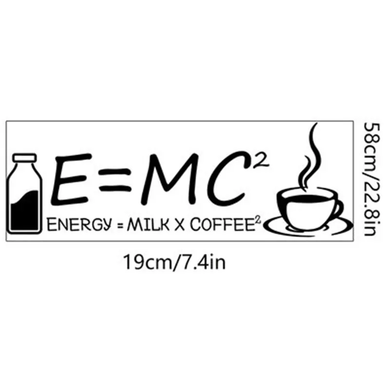 Chemical Equation E=MC Quote Wall Stickers Home Decor Vinyl Quote Wall Decals For Students Teacher Classroom Decorations Poster
Chemical Equation E=MC Quote Wall Stickers Home Decor Vinyl Quote Wall Decals For Students Teacher Classroom Decorations Poster