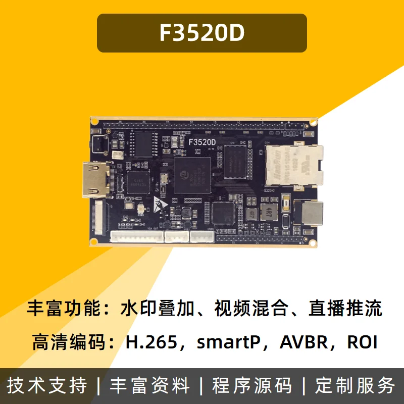 Hi3520D V400 Hisilicon Hess одноканальный записывающий кодек 1080P60 H265 HEVC инструмент |