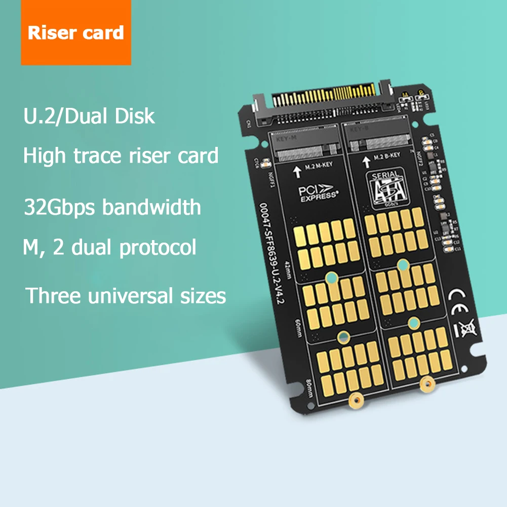 Адаптер MAIWO KT047 M.2 SSD в U.2, переходник NVMe SATA SSD в PCI-e U.2 для ПК, жесткого диска, SSD адаптер, карта
Адаптер MAIWO KT047 M.2 SSD в U.2, переходник NVMe SATA SSD в PCI-e U.2 для ПК, жесткого диска, SSD адаптер, карта