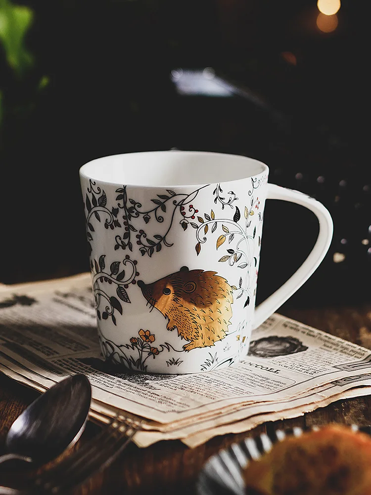 550ml Creative Mug Gold Pattern Office Coffee Cup with A Spoon Couple Gift Cute Coffee Mugs and Cups Tumbler Cup Cute Cup
550ml Creative Mug Gold Pattern Office Coffee Cup with A Spoon Couple Gift Cute Coffee Mugs and Cups Tumbler Cup Cute Cup