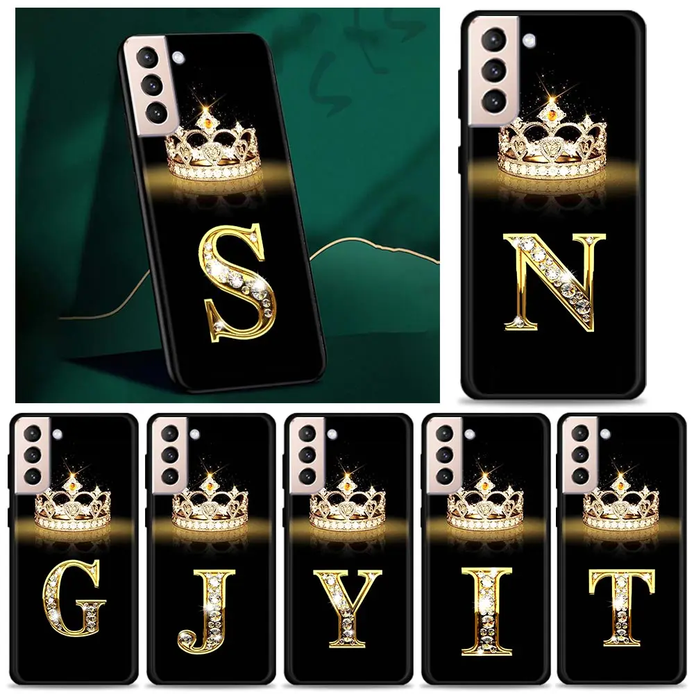 Glod Diamond Crown Letter Case For Samsung Galaxy S21 S20 Ultra S10 Plus Lite S21 S20 FE 5G S10e S9 S8 S7 Edge Silicone Shell
Glod Diamond Crown Letter Case For Samsung Galaxy S21 S20 Ultra S10 Plus Lite S21 S20 FE 5G S10e S9 S8 S7 Edge Silicone Shell