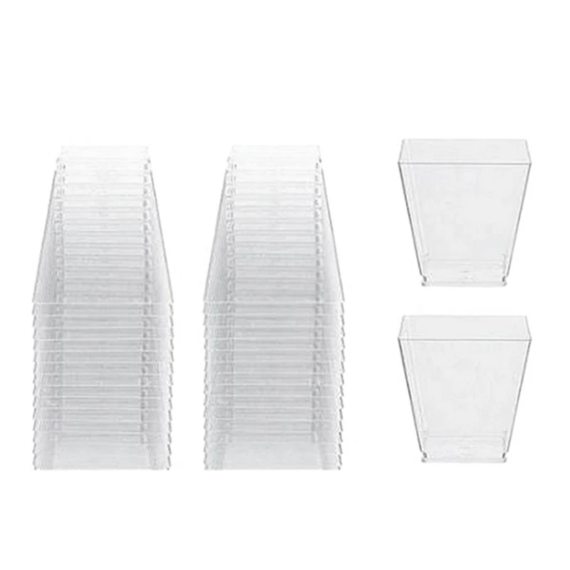 Одноразовые пластиковые формочки для торта, 150 шт., 60 мл, 2 унции, прозрачный трапециевидный пищевой контейнер для желе, йогурта, муссов, десер...
Одноразовые пластиковые формочки для торта, 150 шт., 60 мл, 2 унции, прозрачный трапециевидный пищевой контейнер для желе, йогурта, муссов, десер...