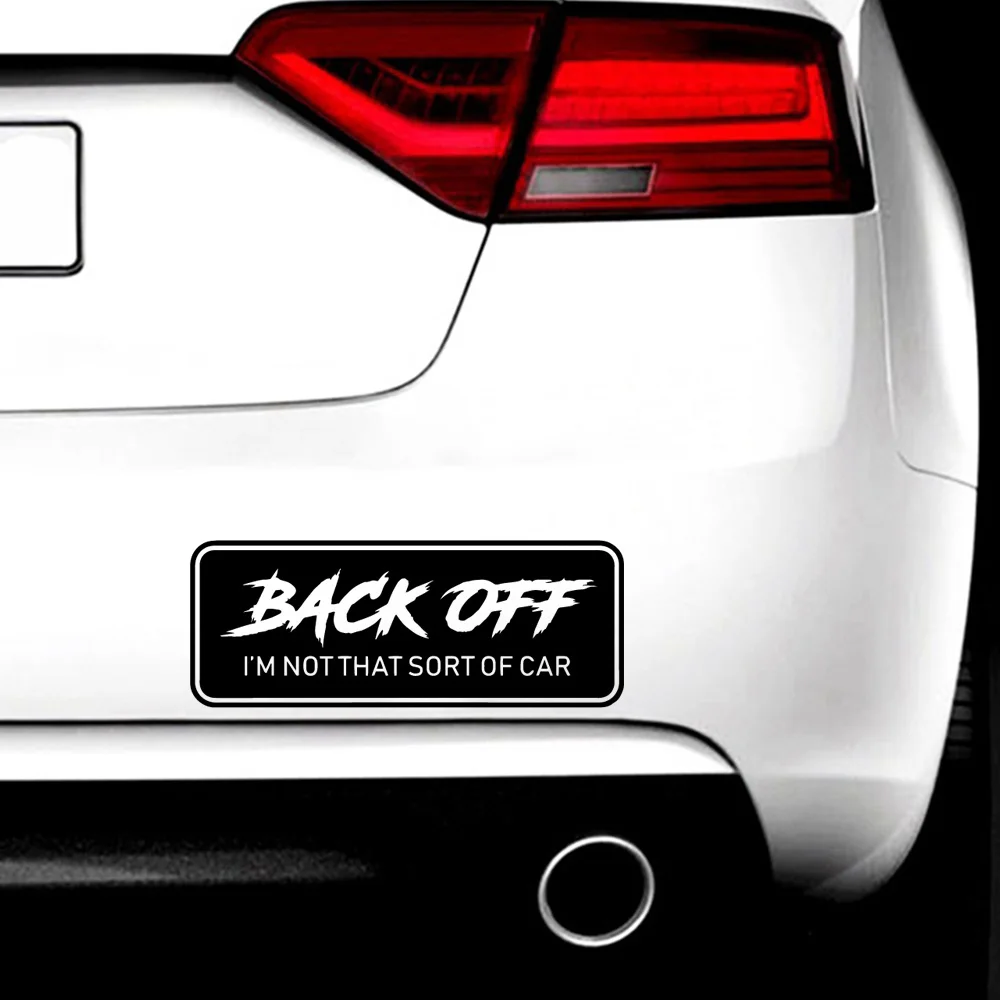 Free shipping back off Auto Sticker Car Styling Car Window Bumper Truck Decal Vinyl Waterproof Car Sticker Graphics
Free shipping back off Auto Sticker Car Styling Car Window Bumper Truck Decal Vinyl Waterproof Car Sticker Graphics