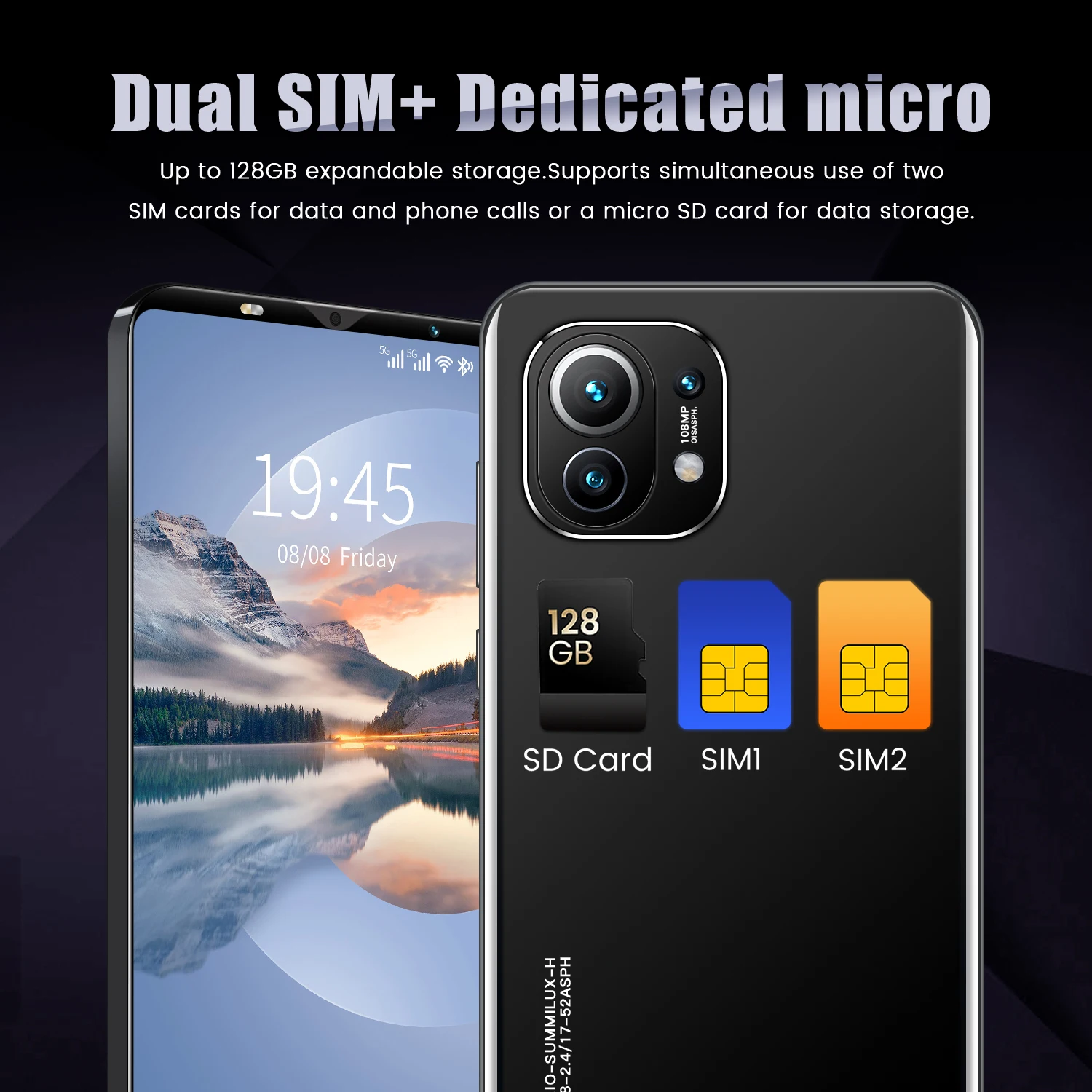 Hot Sale 2021 XIAOM12 Mini 5.2 Inch 8+128GB Fingerprint Unlock Dual SIM Andriod 10.0 Smartphone MTK6595 10 Core 4800mAh Celular
Hot Sale 2021 XIAOM12 Mini 5.2 Inch 8+128GB Fingerprint Unlock Dual SIM Andriod 10.0 Smartphone MTK6595 10 Core 4800mAh Celular