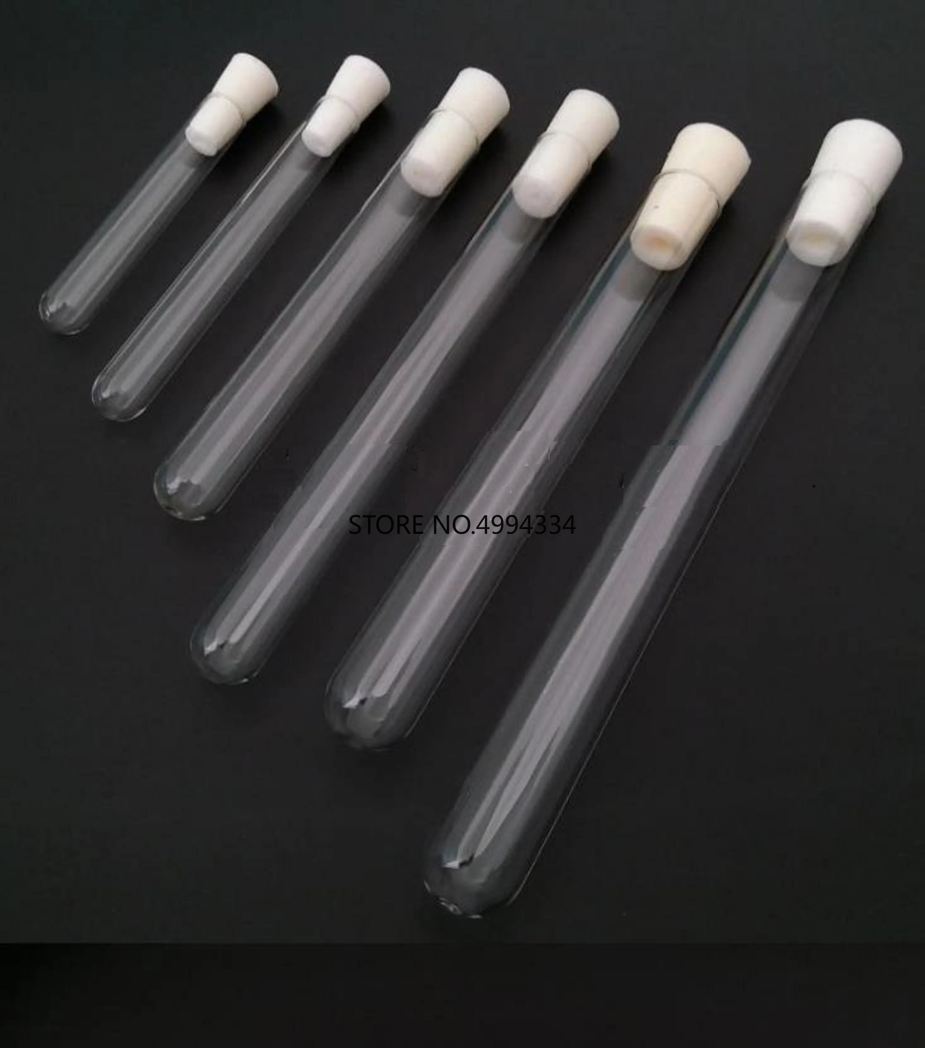 (20pcs/pack)15*150mm Clear Plastic Test Tubes with Silicon Bung Stopper U-shape Bottem Used for Laboratory or Wedding Vial
(20pcs/pack)15*150mm Clear Plastic Test Tubes with Silicon Bung Stopper U-shape Bottem Used for Laboratory or Wedding Vial
