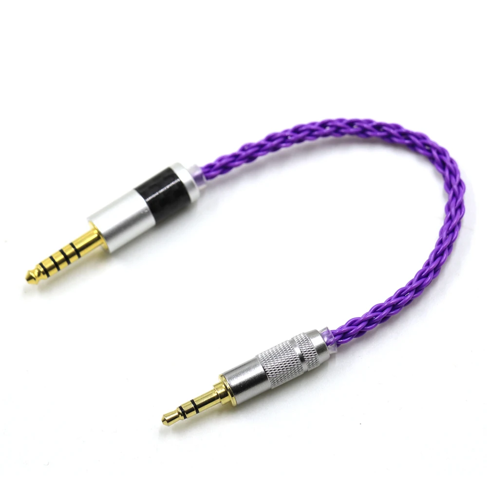 Thouliess Professional Audio Adapter 4.4mm Balanced Male to 3.5mm Male Plug Silver Plated Audio Cable For HiFiman
Thouliess Professional Audio Adapter 4.4mm Balanced Male to 3.5mm Male Plug Silver Plated Audio Cable For HiFiman