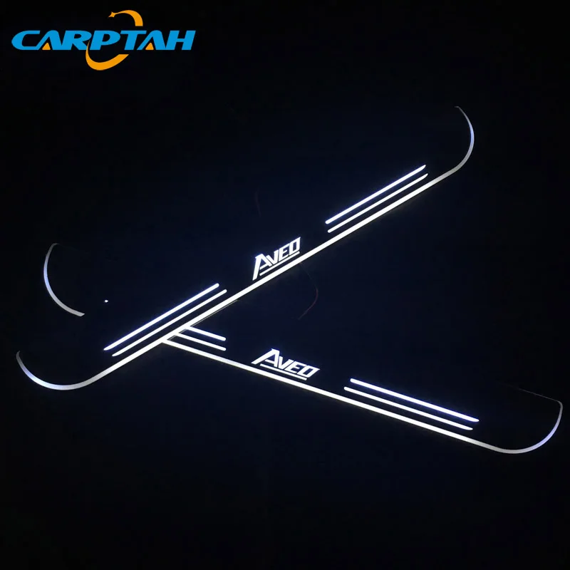 Carptah Moving LED Car Light Door Sill Scuff Plate Pathway Dynamic Streamer Welcome Lamp For Chevrolet Aveo 2015 - 2017 2018
Carptah Moving LED Car Light Door Sill Scuff Plate Pathway Dynamic Streamer Welcome Lamp For Chevrolet Aveo 2015 - 2017 2018
