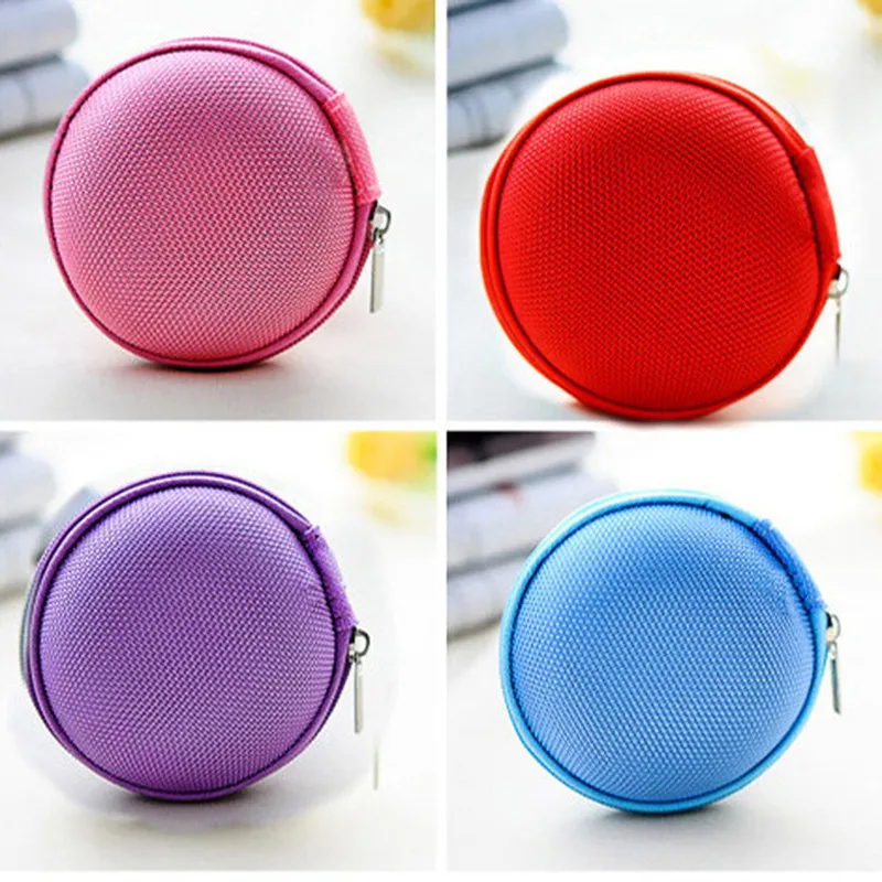 Zipper Portable Earphone Storage Bag Headphone SD Card Storage Box Carrying Pouch Round Case Women Coin Purses Wallet
Zipper Portable Earphone Storage Bag Headphone SD Card Storage Box Carrying Pouch Round Case Women Coin Purses Wallet