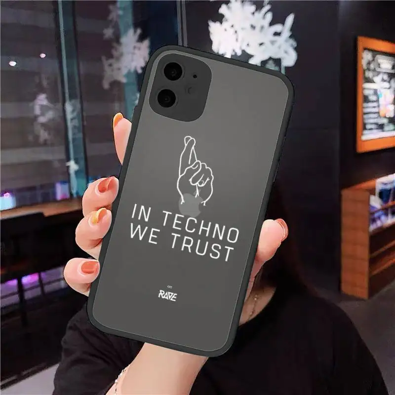 Krajews Techno Music Phone Cases matte transparent For iphone 7 8 11 12 plus mini x xs xr pro max cover
Krajews Techno Music Phone Cases matte transparent For iphone 7 8 11 12 plus mini x xs xr pro max cover
