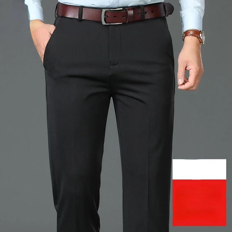 2022 Men's Spring Autumn Fashion Business Casual Long Pants Suit Pants Male Elastic Straight Formal Trousers Plus Size 40 X184
2022 Men's Spring Autumn Fashion Business Casual Long Pants Suit Pants Male Elastic Straight Formal Trousers Plus Size 40 X184