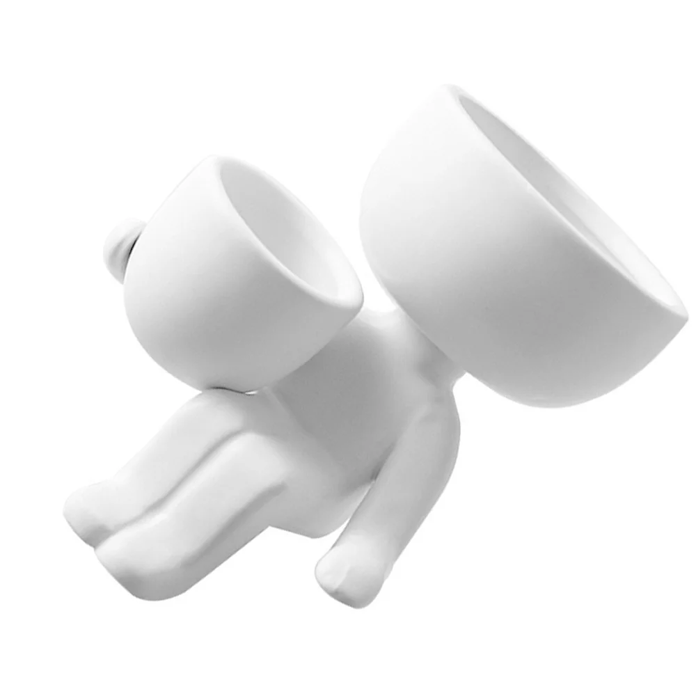 Cute Humanoid Ceramic Flower Vase Fleshy Flower Planter Flower Arrangement Vase Home Decoration Birthday Gift
Cute Humanoid Ceramic Flower Vase Fleshy Flower Planter Flower Arrangement Vase Home Decoration Birthday Gift