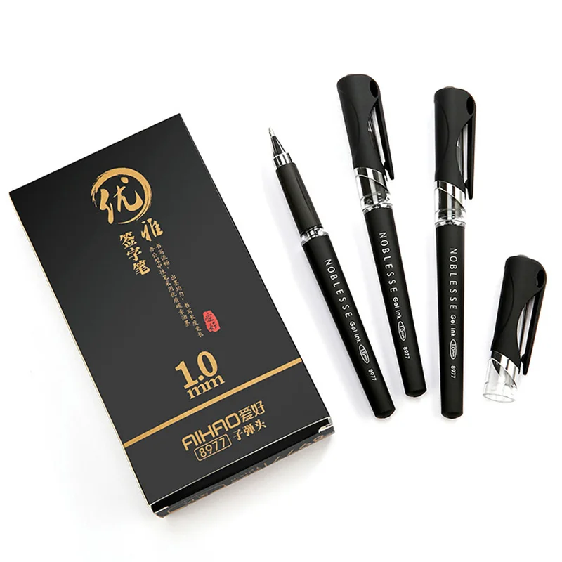 3 pcs/lot 1.0 mm Gel Pen Large Capacity Thick Office Business Pen Signature Pen For Writing Office School Supply Cute Stationery
3 pcs/lot 1.0 mm Gel Pen Large Capacity Thick Office Business Pen Signature Pen For Writing Office School Supply Cute Stationery