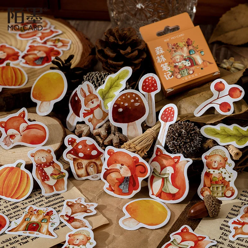 Wholesale Decorative 10 Boxes Adhesive Forest squirrel mushroom Flake Stickers Journaling Stick Label Cute Stationery
Wholesale Decorative 10 Boxes Adhesive Forest squirrel mushroom Flake Stickers Journaling Stick Label Cute Stationery