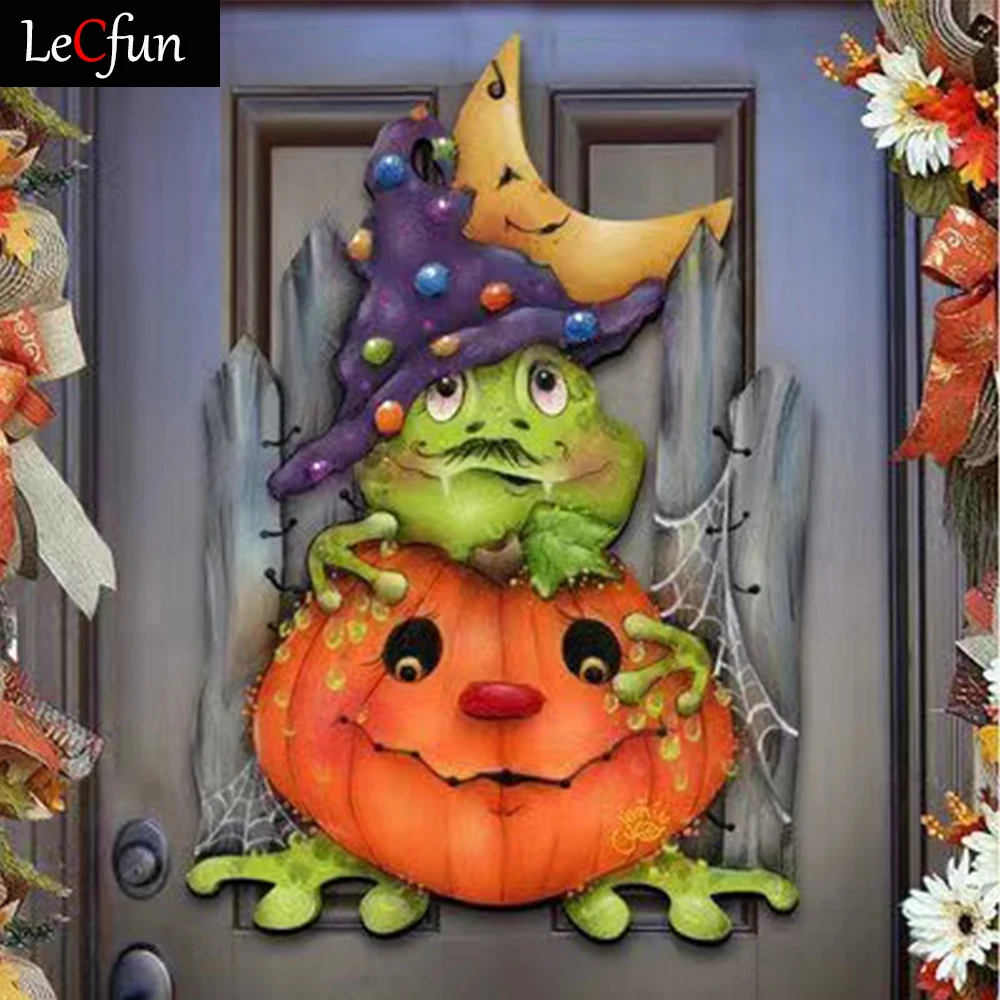 LeCfun Halloween Diamond Painting Art Kits Full Drill Round/Square 5D DIY Shiny Rhinestone Beads Art Craft Home Decor Gift
LeCfun Halloween Diamond Painting Art Kits Full Drill Round/Square 5D DIY Shiny Rhinestone Beads Art Craft Home Decor Gift