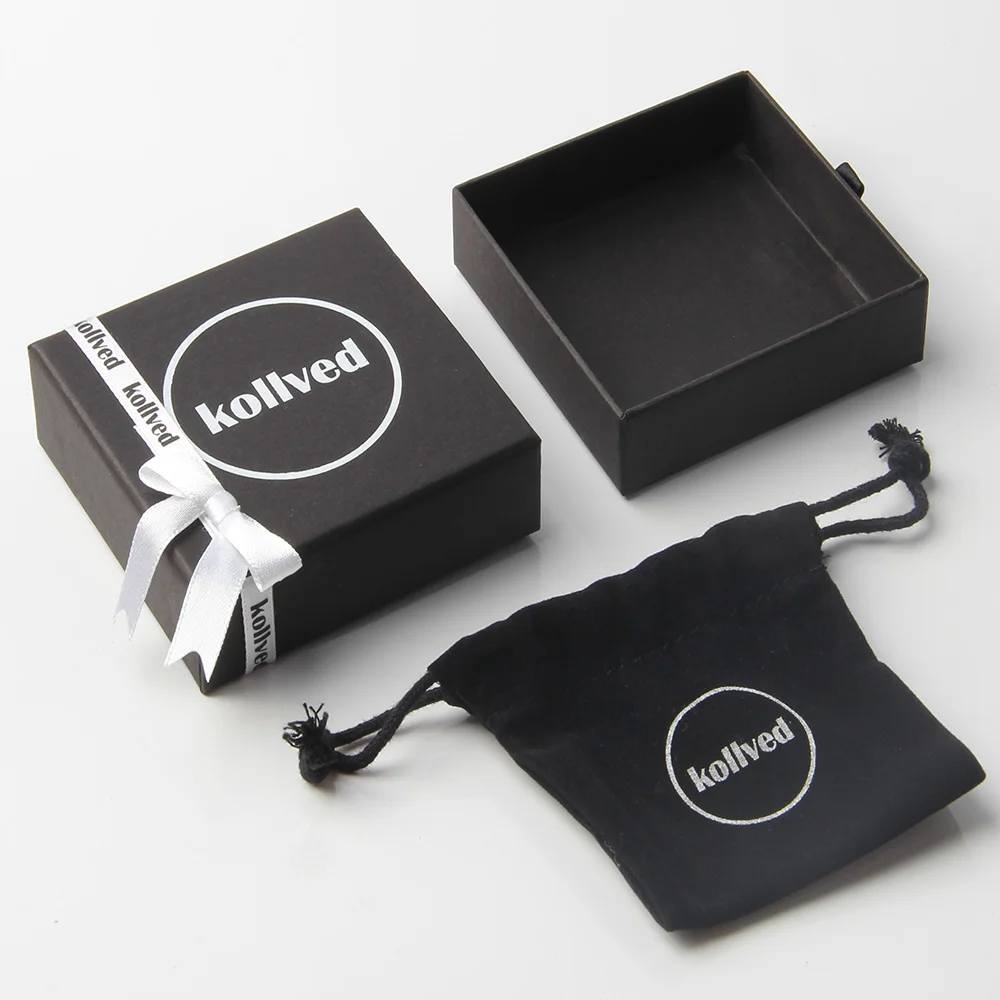 Фото 500 шт./лот картонная бумажная Подарочная коробка для ювелирных изделий упаковка с