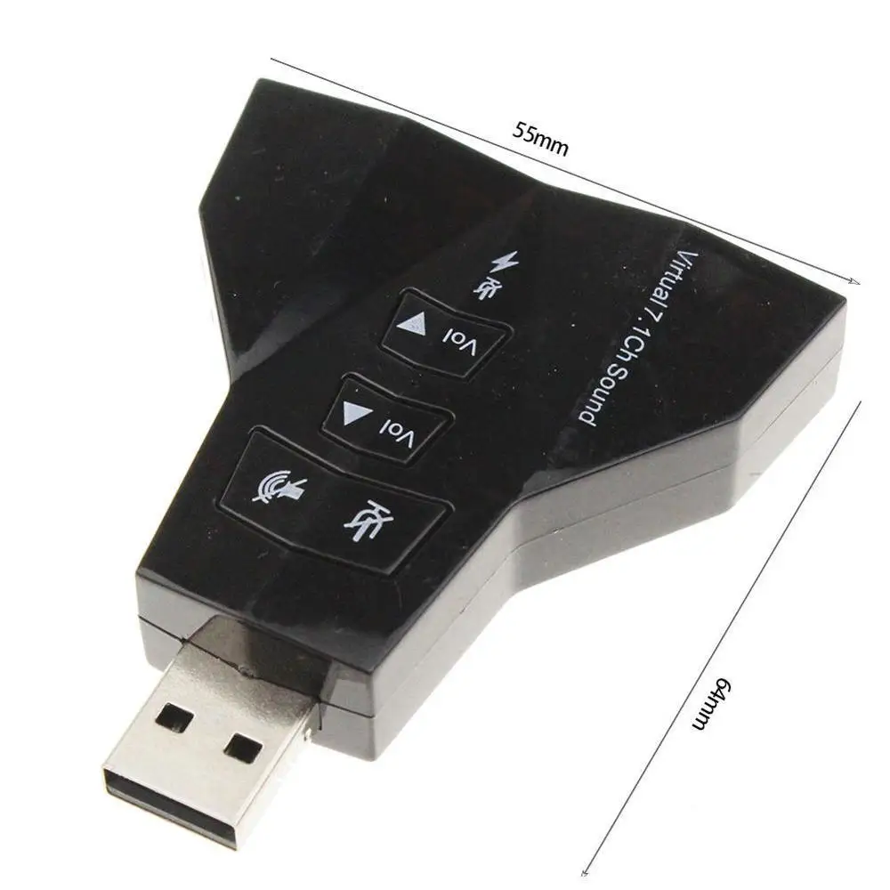 Hot Sale 7.1 Channel USB Sound Card 3D External USB For Windows Sound Earphone MIC Adapter Audio Linux Vista/XP/7/8 Double V5K2
Hot Sale 7.1 Channel USB Sound Card 3D External USB For Windows Sound Earphone MIC Adapter Audio Linux Vista/XP/7/8 Double V5K2