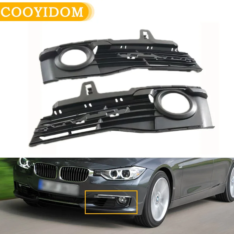 For BMW 3 Series F35 2016 Left Right fog lamp frame fog light grille driving light cover frame grille 51117397619 51117397620
For BMW 3 Series F35 2016 Left Right fog lamp frame fog light grille driving light cover frame grille 51117397619 51117397620