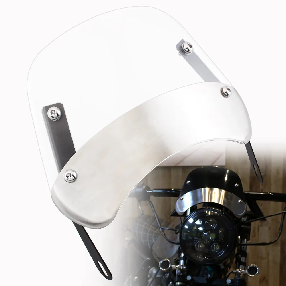 Universal 5-7 Inch Windshield For Honda Yamaha XJR 1300 Suzuki GSX 1400 Royal Headlight Windshield Instrument Visor Clear
Universal 5-7 Inch Windshield For Honda Yamaha XJR 1300 Suzuki GSX 1400 Royal Headlight Windshield Instrument Visor Clear
