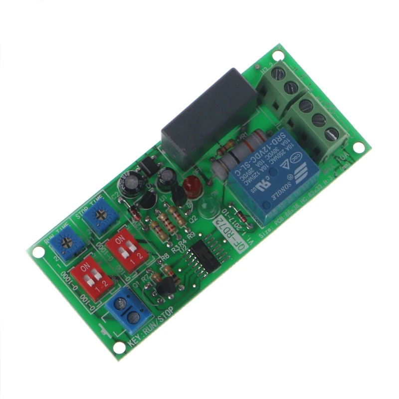 2018 Cycle Delay Timing Timer Relay Switch Turn ON/OFF Module AC 110V 120V 220V 230V W-store Oct25_A
2018 Cycle Delay Timing Timer Relay Switch Turn ON/OFF Module AC 110V 120V 220V 230V W-store Oct25_A