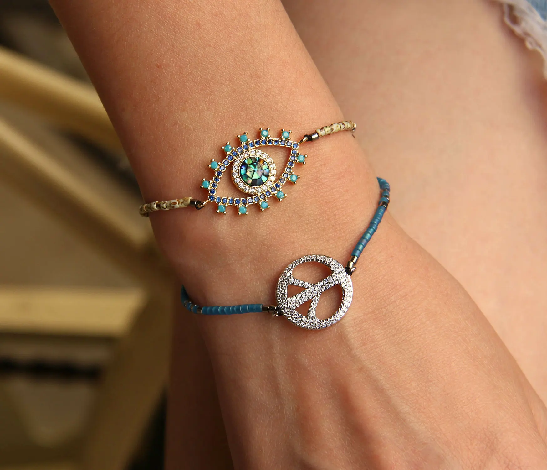 Miyuki Bracelet Pulsera Handmade Boho Crystal Evil Eye Pendant Bracelets for Women Fashion Couples Friendship Jewelry
Miyuki Bracelet Pulsera Handmade Boho Crystal Evil Eye Pendant Bracelets for Women Fashion Couples Friendship Jewelry