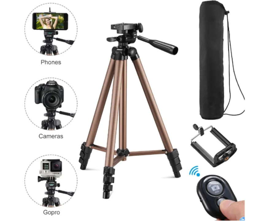 WT3130 professional aluminum mini tripod camera tripod with smartphone holder for digital SLR camera mobile phone smartphone
WT3130 professional aluminum mini tripod camera tripod with smartphone holder for digital SLR camera mobile phone smartphone