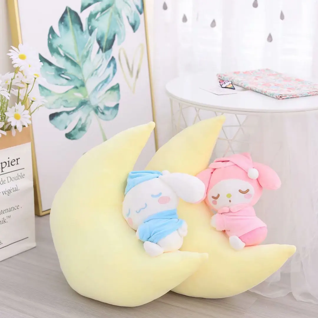 Dream Series Melody Kuromi Plush toys Kawaii Anime Decompression Stuffed Doll Cinnamoroll KT Cat Sofa Cushion Lovely Room Decor
Dream Series Melody Kuromi Plush toys Kawaii Anime Decompression Stuffed Doll Cinnamoroll KT Cat Sofa Cushion Lovely Room Decor
