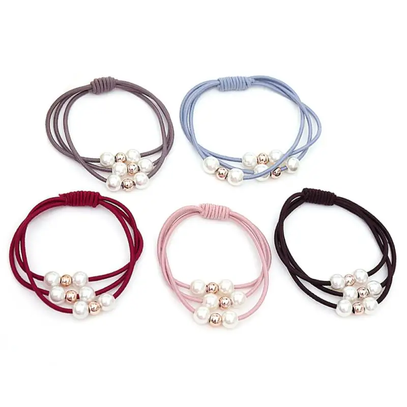 1Pc Girls Multi-Layer Pretty Simple Fashion Pearl Hair Rope Solid Color Elasticity Hair Ring Hairband Hair Accessories
1Pc Girls Multi-Layer Pretty Simple Fashion Pearl Hair Rope Solid Color Elasticity Hair Ring Hairband Hair Accessories