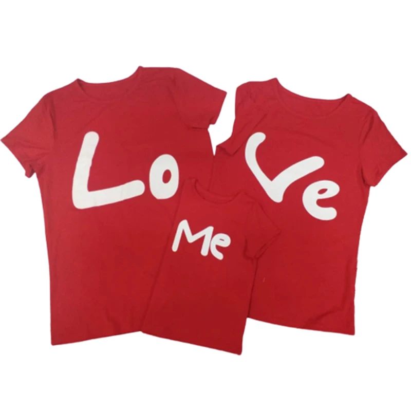 Семейная футболка повседневные топы с принтом «Love Me» для папы, мамы и ребенка, одежда с коротким рукавом, одинаковые футболки для папы, мамы ...
Семейная футболка повседневные топы с принтом «Love Me» для папы, мамы и ребенка, одежда с коротким рукавом, одинаковые футболки для папы, мамы ...