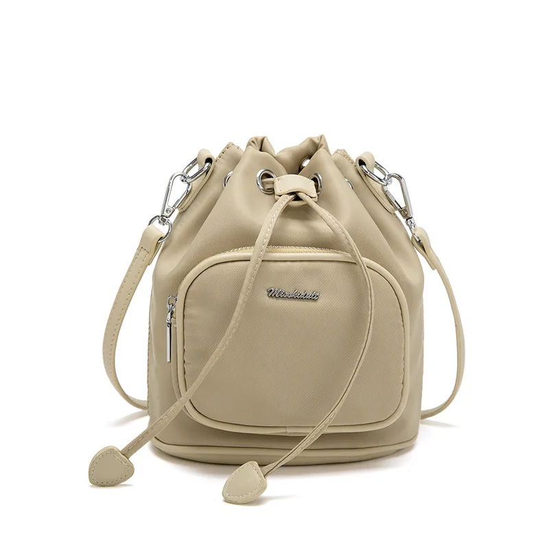 High-end trendy female bag Korean version of wild temperament drawstring small bucket bag leisure one-shoulder messenger small
High-end trendy female bag Korean version of wild temperament drawstring small bucket bag leisure one-shoulder messenger small