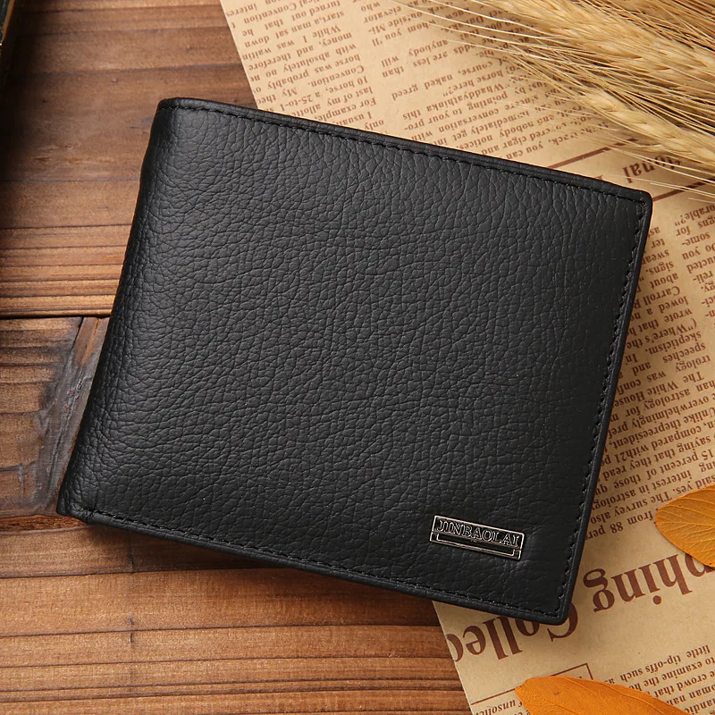 100% Genuine Leather Men Wallets Premium Product Real Cowhide Wallets for Man Short Black Walet Portefeuille Homme
100% Genuine Leather Men Wallets Premium Product Real Cowhide Wallets for Man Short Black Walet Portefeuille Homme