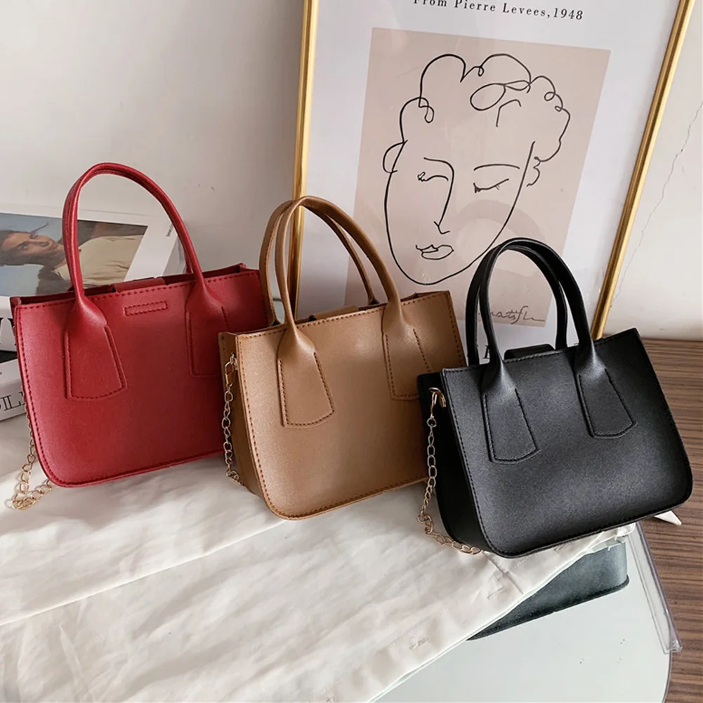 Fashion Women Solid Color PU Leather Crossbody Messenger Shoulder Bag Chain Small Purse Pouch Handbag Composite Bags
Fashion Women Solid Color PU Leather Crossbody Messenger Shoulder Bag Chain Small Purse Pouch Handbag Composite Bags