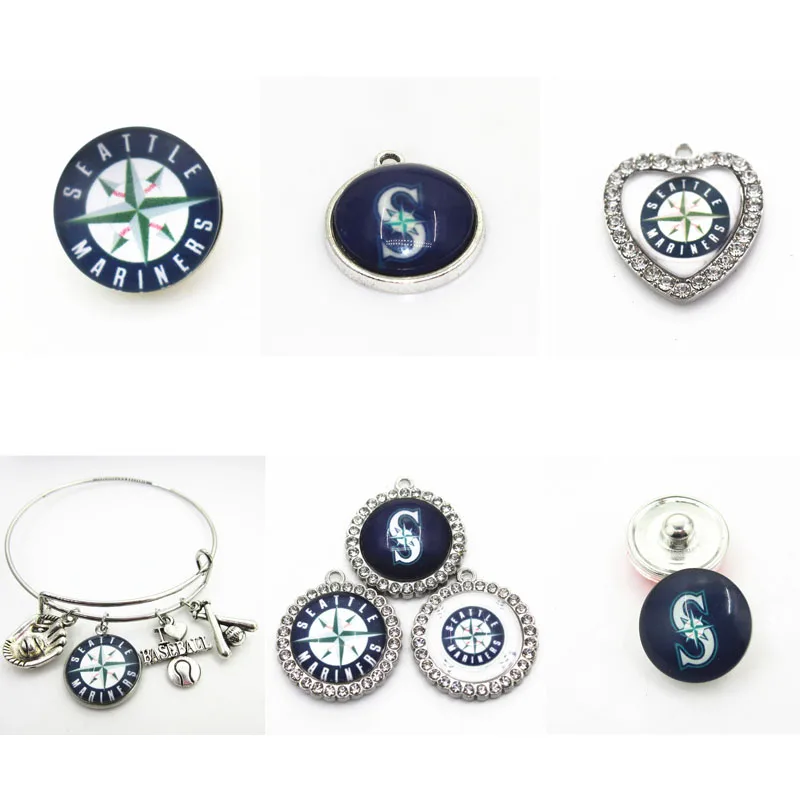 US Baseball Team SEA SeattleDangle Charms DIY Necklace Earrings Bracelet Bangles Buttons Sports Jewelry Accessories
US Baseball Team SEA SeattleDangle Charms DIY Necklace Earrings Bracelet Bangles Buttons Sports Jewelry Accessories