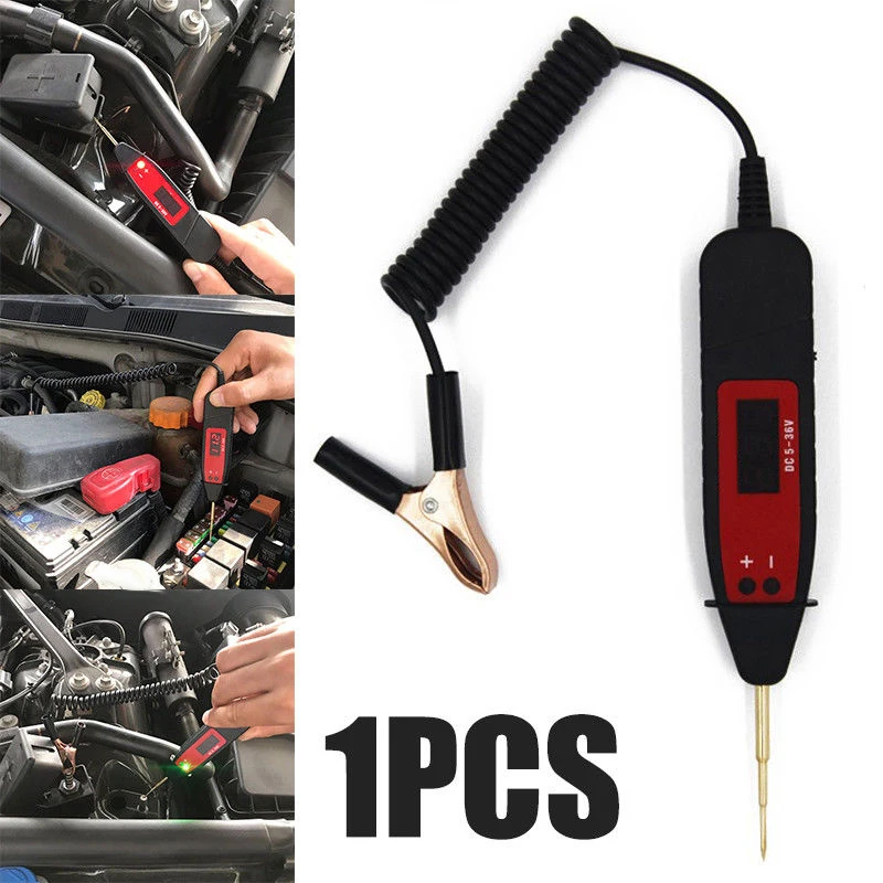 3-36V Car LCD Digital Electric Voltage Test Pen Probe Detector Tester LED Light Safe Non-contact Voltage Measuring Tool
3-36V Car LCD Digital Electric Voltage Test Pen Probe Detector Tester LED Light Safe Non-contact Voltage Measuring Tool