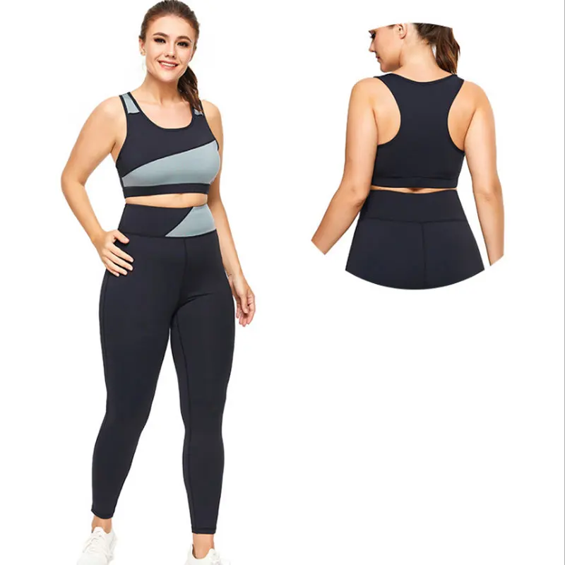 Plus Size Workout Tops and Leggings 2 Pieces Gym Set Women Shape Curve Shockproof Sport Bra Female Fitness Yoga Tights 4XL
Plus Size Workout Tops and Leggings 2 Pieces Gym Set Women Shape Curve Shockproof Sport Bra Female Fitness Yoga Tights 4XL
