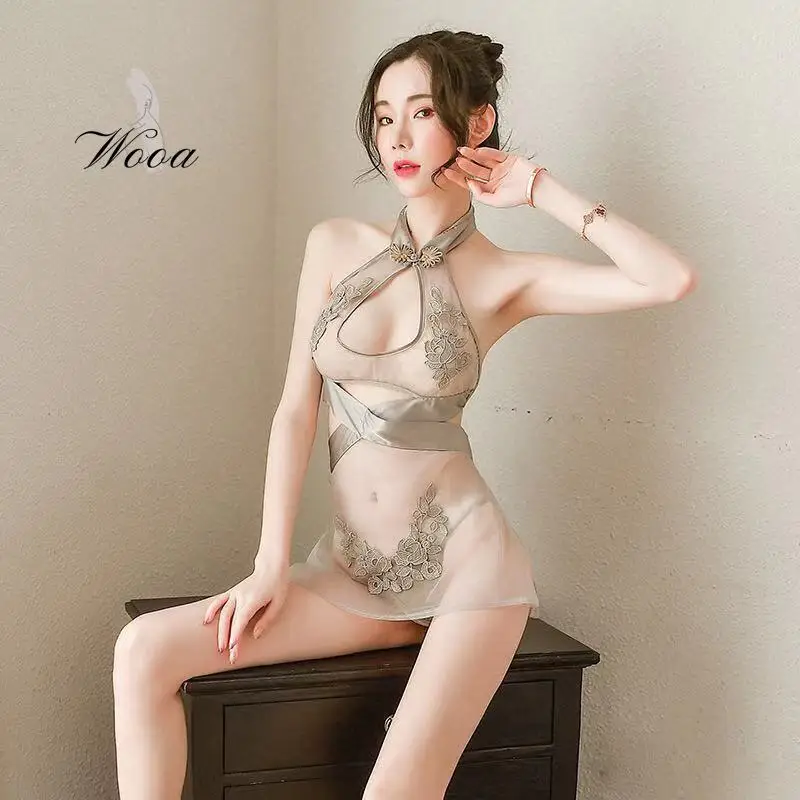Wooa Sexy Underwear Cheongsam Uniform Temptation Convenient Clothes Free off Passion Suit Stockings Abnormal Women
Wooa Sexy Underwear Cheongsam Uniform Temptation Convenient Clothes Free off Passion Suit Stockings Abnormal Women