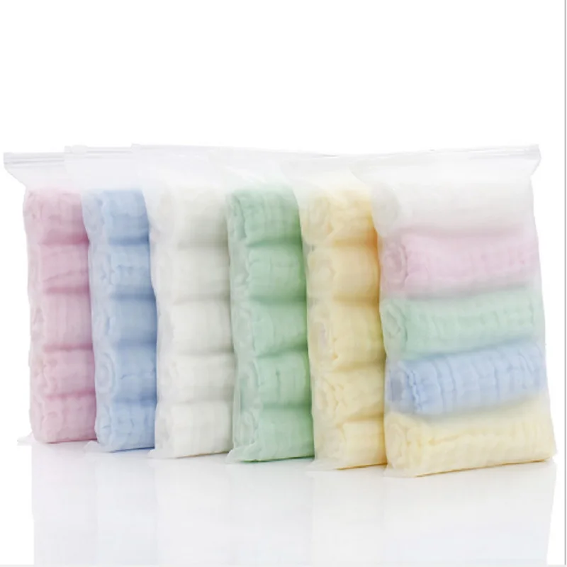 5pcs/Lot Muslin 6 Layers Cotton Soft Baby Towels Baby Face Towel Handkerchief Bathing Feeding Face Washcloth Wipe Burp Cloths 
5pcs/Lot Muslin 6 Layers Cotton Soft Baby Towels Baby Face Towel Handkerchief Bathing Feeding Face Washcloth Wipe Burp Cloths