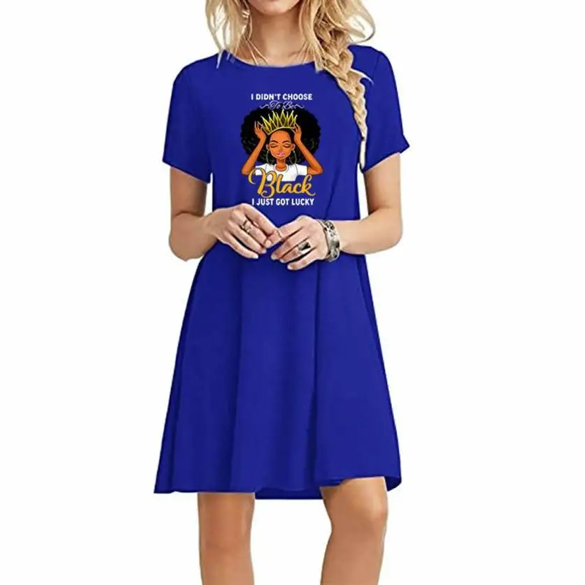 Dress Large Size Solid Color Dress I Did T Choose Black I Just Got Lucky Letters Print Beach Maxi Women Dresses Denim Boho
Dress Large Size Solid Color Dress I Did T Choose Black I Just Got Lucky Letters Print Beach Maxi Women Dresses Denim Boho
