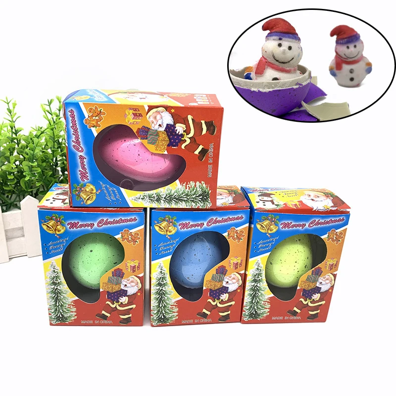 2 Pcs Single Toys Novelty Christmas Santa Resurrection Style Eggs Snowman Water Hatching For Kids Gifts
2 Pcs Single Toys Novelty Christmas Santa Resurrection Style Eggs Snowman Water Hatching For Kids Gifts