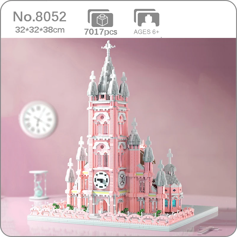 № 8052 # мировая архитектура, розовое мечта, Священное Сердце, церковный замок, модель, кирпичи, строительные блоки, игрушка для детей, подарок ...
№ 8052 # мировая архитектура, розовое мечта, Священное Сердце, церковный замок, модель, кирпичи, строительные блоки, игрушка для детей, подарок ...