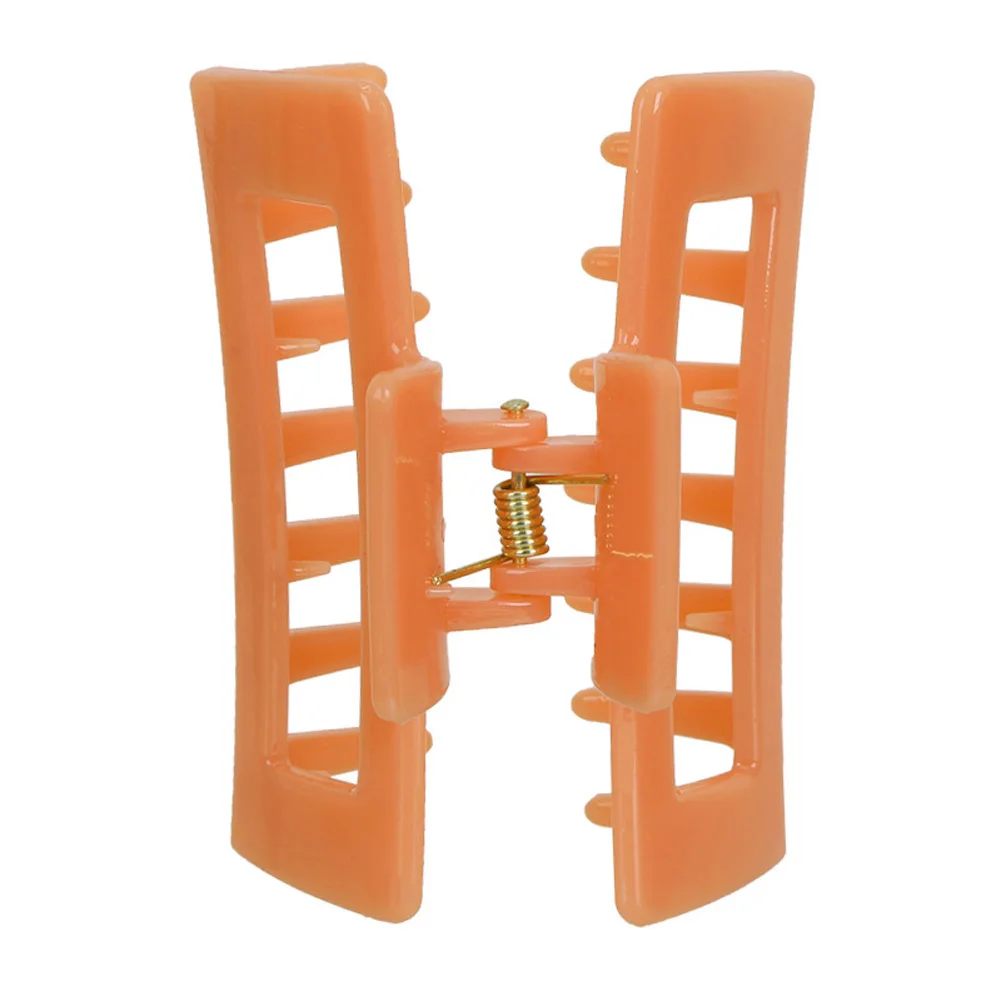 Plastic Hollow Claw Hairpin Back Head Hair Fixed Large Clip Headwear Female Acrylic Solid Color Large Hairpin Hair Accessories 
Plastic Hollow Claw Hairpin Back Head Hair Fixed Large Clip Headwear Female Acrylic Solid Color Large Hairpin Hair Accessories